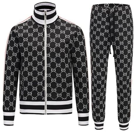 gucci tracksuit mens sale|Gucci tracksuit men's price.